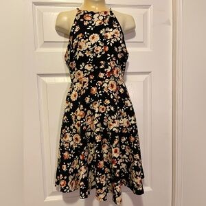 Floral Halter Dress